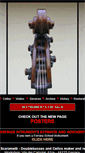 Mobile Screenshot of doublebass-cello.com